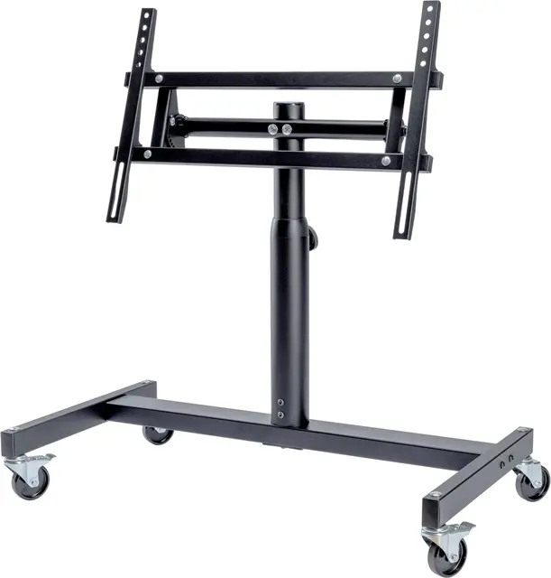 K&M 26787 Confidence Monitor Stand Mobile Monitor Stand for 42"-65" Flat TV 