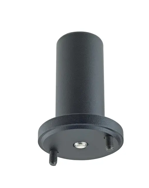 K&M 26793 Adapter, Black for 26795 Max.load 50 kg, H: 85mm, ø60mm 