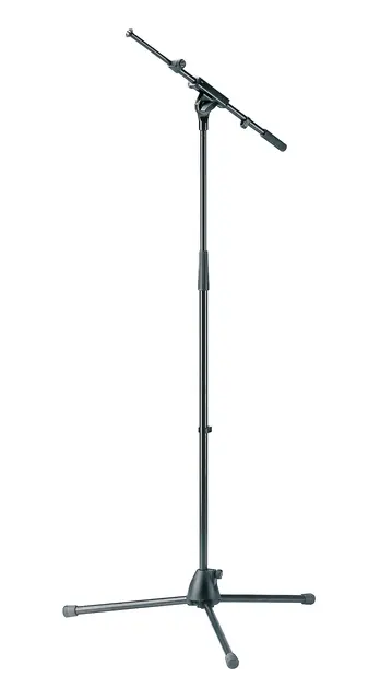 K&M 27195 Mikrofonstativ svart 