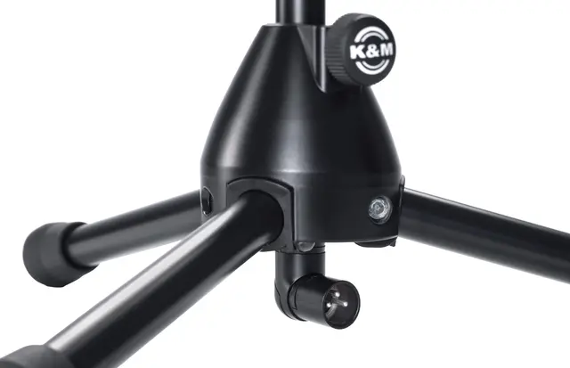 K&M 27500 XLR-mikrofonstativ Med svanehals 