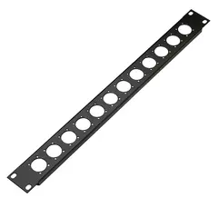 K&amp;M 28312 PANEL 12 XLR Panel