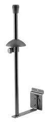 K&amp;M 44250 Produktholder trombone Sort, stål