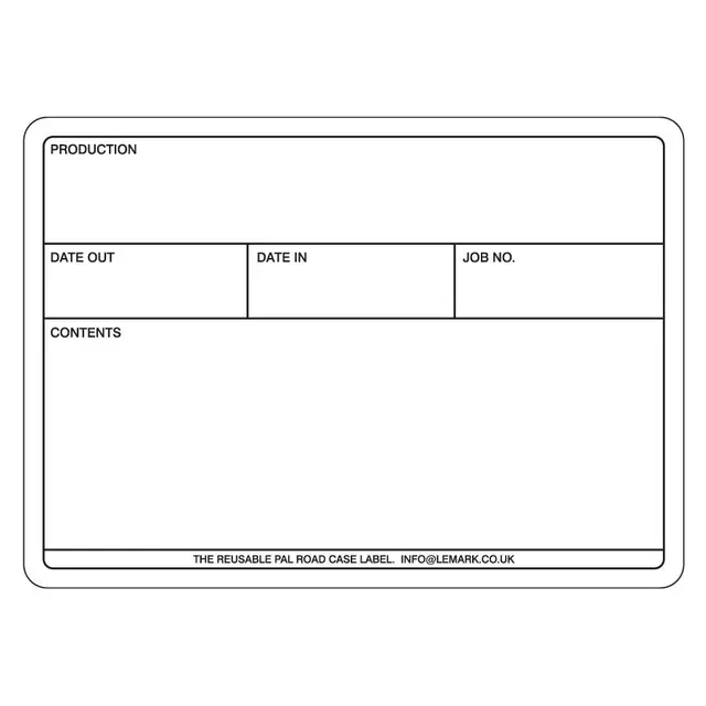 Le Mark PAL™ Case Label Starter Packs 10 x Labels, 1 x  Pen, 1 x Label Cleaner 