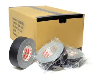 Le Mark 24 x  Magtape Gaffa MATT BLACK Fast 40% rabatt på eske med gaffa
