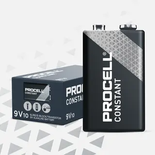 Le Mark Duracell Procell Battery 9V 10 i esken