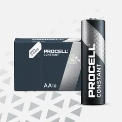 Le Mark Duracell Procell Battery AA 10 i esken
