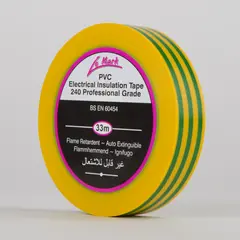Le Mark PVC Tape EARTH 19mm X 33m