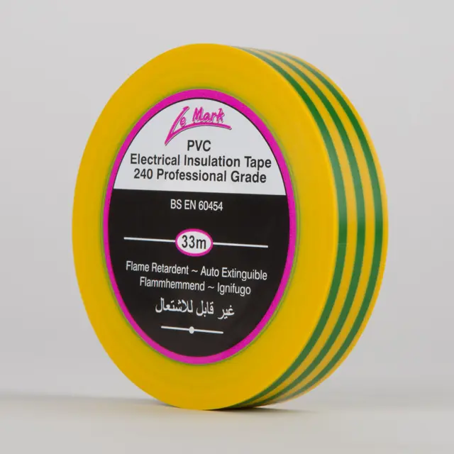 Le Mark PVC Tape EARTH 19mm X 33m 