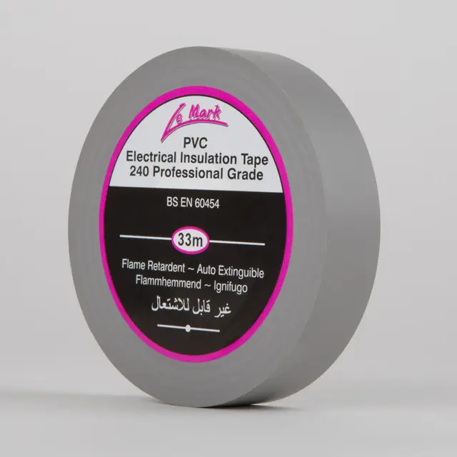 Le Mark PVC Tape GREY 19mm X 33m 