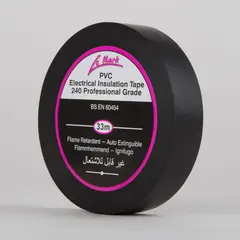 Le Mark PVC Tape BLACK 19mm X 33m
