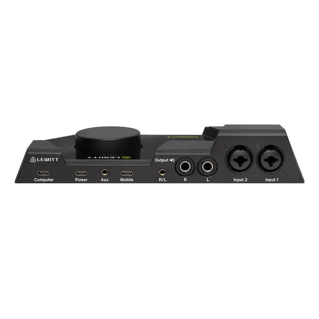 Lewitt CONNECT 6 Dual USB-C lydkort Studio-grade preamps 