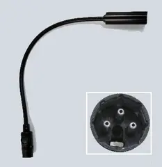 Littlite Console XLR 12" Gooseneck XLR-3pin, LED