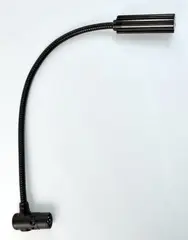 Littlite Console XLR 12" Right angle XLR 3 pin gooseneck, LED