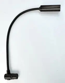 Littlite Console XLR 12" Right angle XLR 3 pin gooseneck, LED