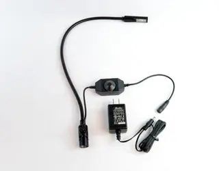 Littlite Console Gooseneck 18" w/psu XLR-3, dimmer og Power (US)