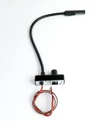 Littlite Install 12V LED Lampset 12" Top mount, Bottom cord, White/Red