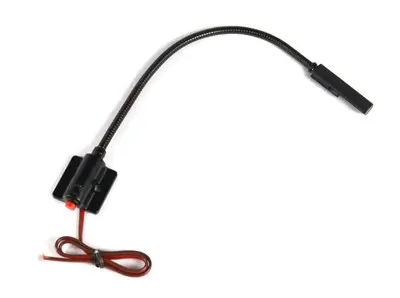 Littlite Install mount plate 12" w/on-off, 12V install KIT 