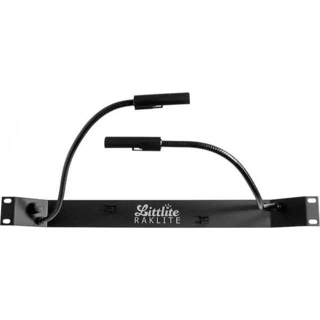 Littlite Racklite 2 x 12" LED, 1U dimmer, PSU (Red to White) 