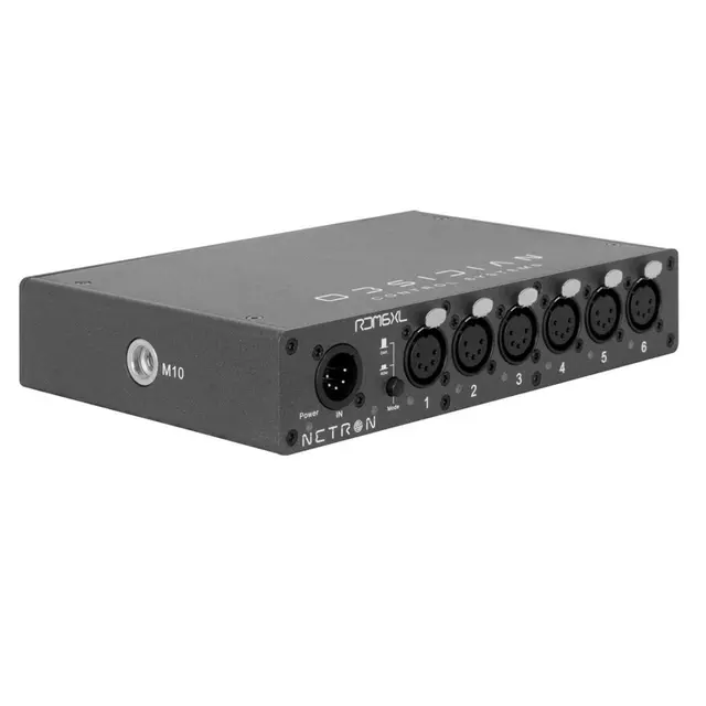 Obsidian Netron RDM 6XL Seks optoisolerte 5pin XLR-utganger 