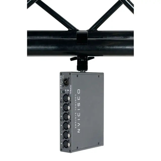 Obsidian Netron RDM 6XL Seks optoisolerte 5pin XLR-utganger 