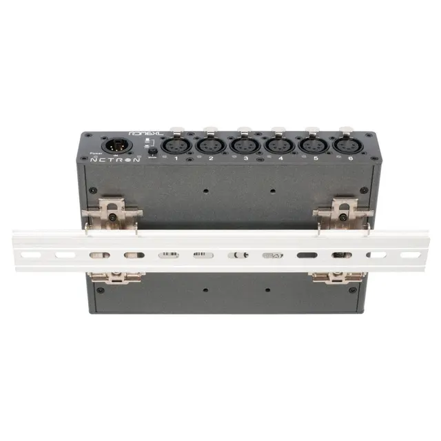 Obsidian Netron RDM 6XL Seks optoisolerte 5pin XLR-utganger 