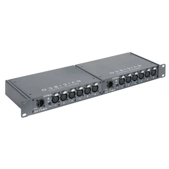 Obsidian Netron RDM 6XL Seks optoisolerte 5pin XLR-utganger 