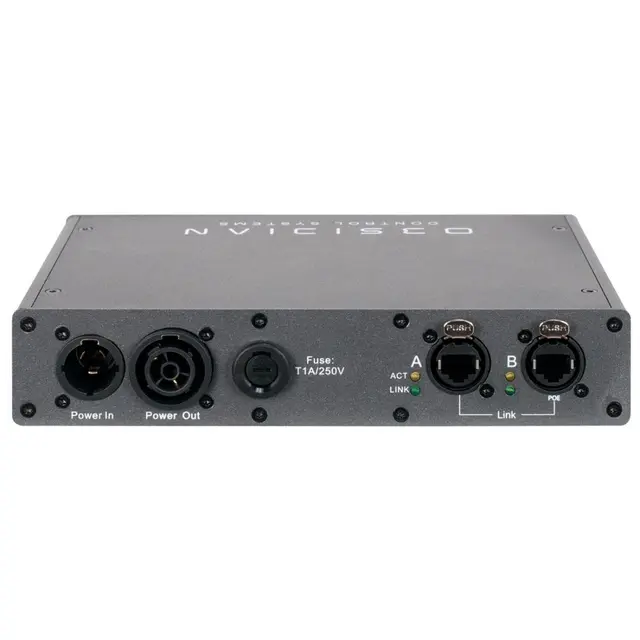 Obsidian Netron EN4 RDM, Artnet og sACN til DMX gateway 