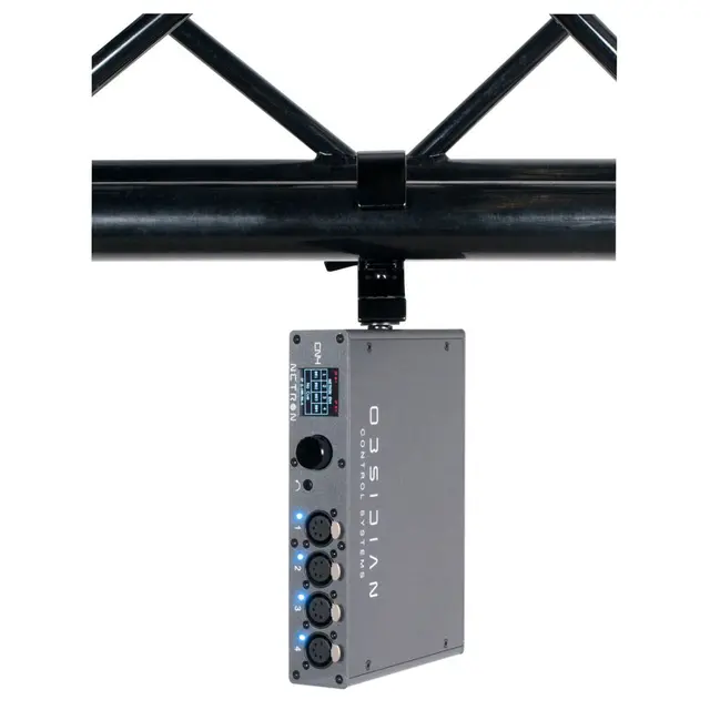 Obsidian Netron EN4 RDM, Artnet og sACN til DMX gateway 