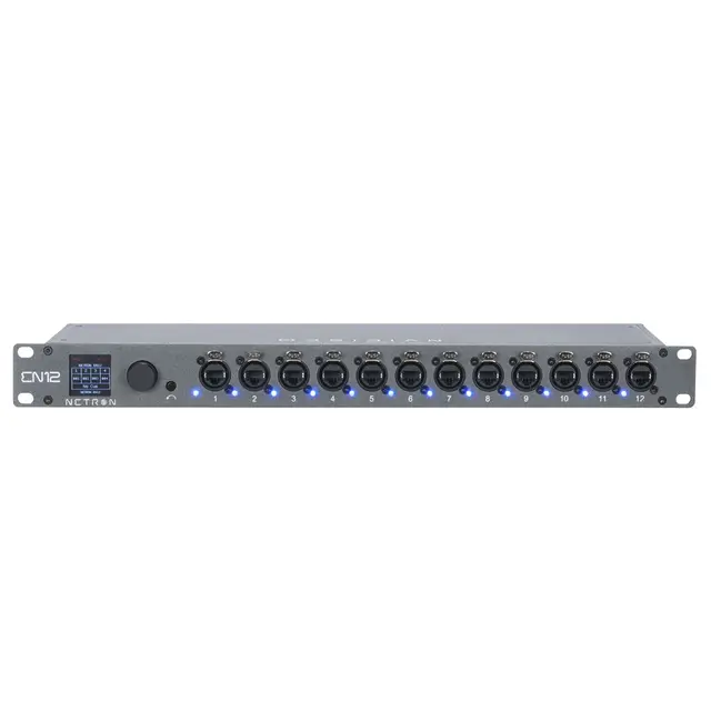Obsidian Netron EN12-45 RDM, Artnet og sACN til RJ45 gateway 
