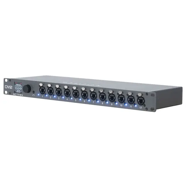 Obsidian Netron EN12-45 RDM, Artnet og sACN til RJ45 gateway 
