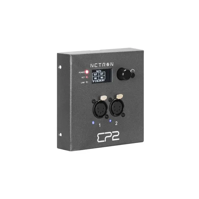 Obsidian Netron EP2 Ethernet til 2 x DMX gateway 