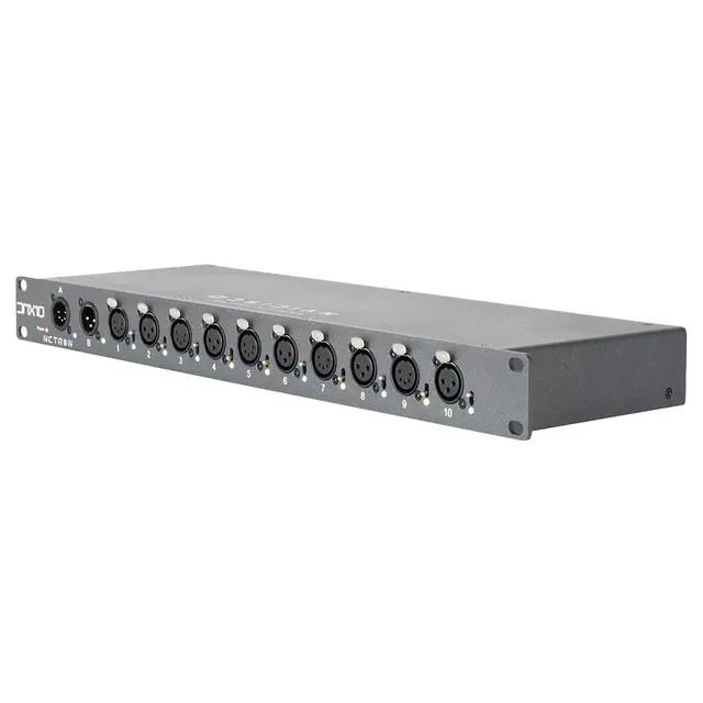 Obsidian Netron DMX10-53 10-ports 5 og 3pin XLR DMX-utganger 