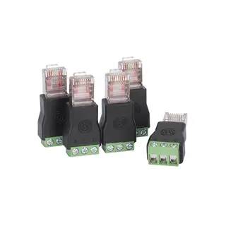 Obsidian Netron RJ-T RJ45 to Terminal DMX Adapter (5x)