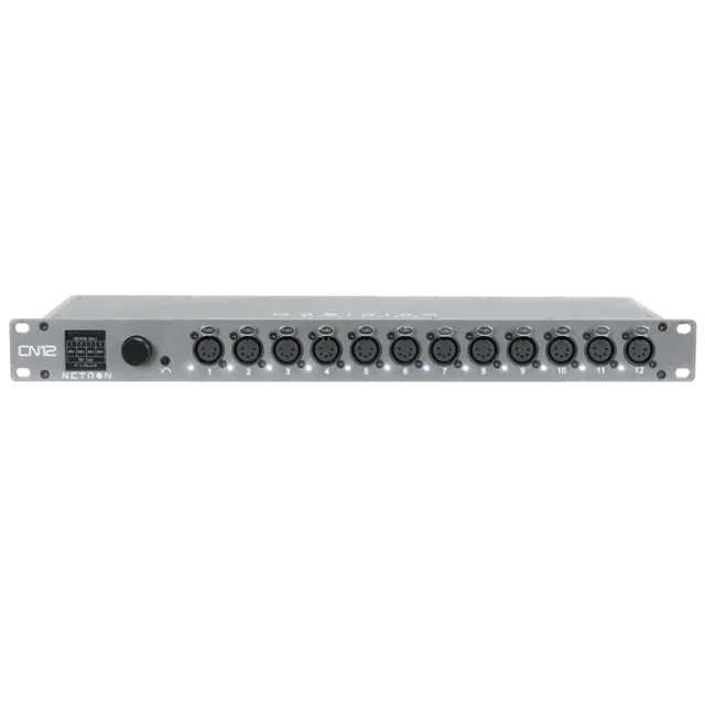 Obsidian Netron EN12 RDM, Artnet og sACN til DMX gateway 