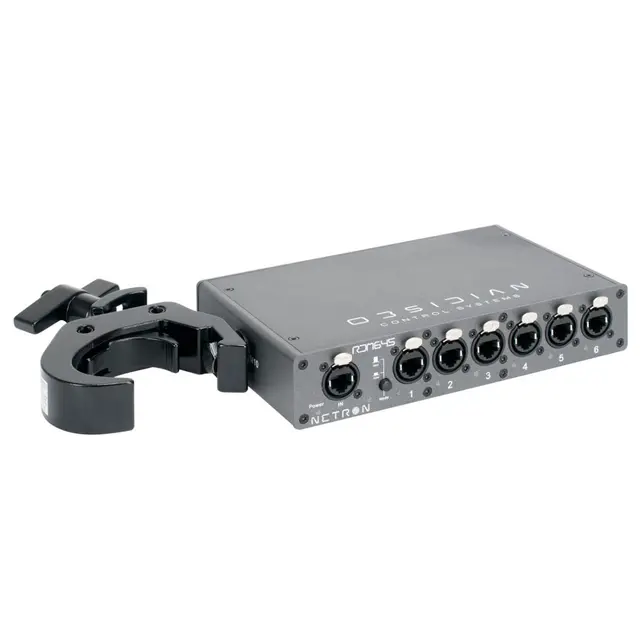 Obsidian Netron RDM645 RDM Splitter 1x6 RJ45 1/2 Rack 