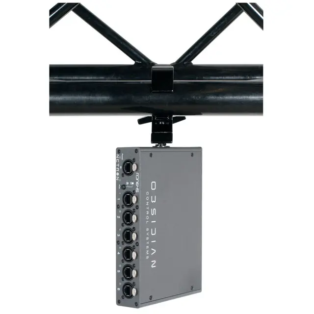 Obsidian Netron RDM645 RDM Splitter 1x6 RJ45 1/2 Rack 