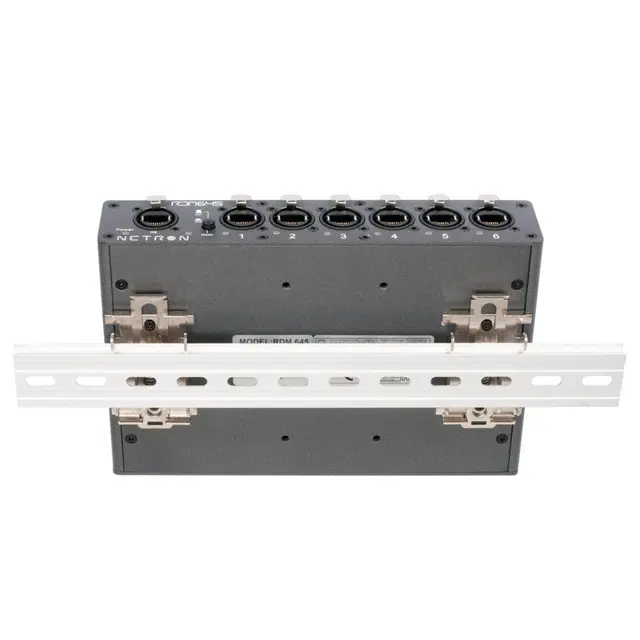 Obsidian Netron RDM645 RDM Splitter 1x6 RJ45 1/2 Rack 