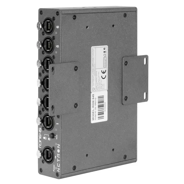 Obsidian Netron RDM645 RDM Splitter 1x6 RJ45 1/2 Rack 