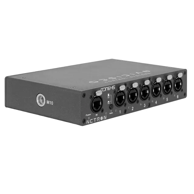 Obsidian Netron RDM645 RDM Splitter 1x6 RJ45 1/2 Rack 