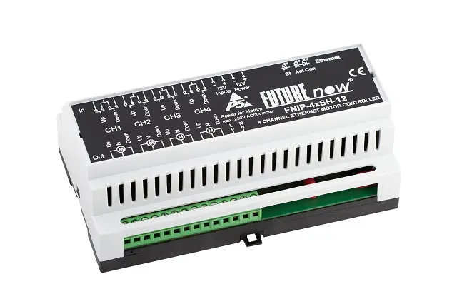 P5 Future Now 4 Channel Ethernet Window Shading Controller 