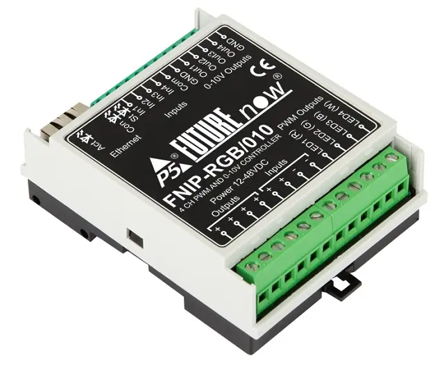 P5 Future Now 4 Channel Ethernet LED Dimmer and 0-10V Output Module 