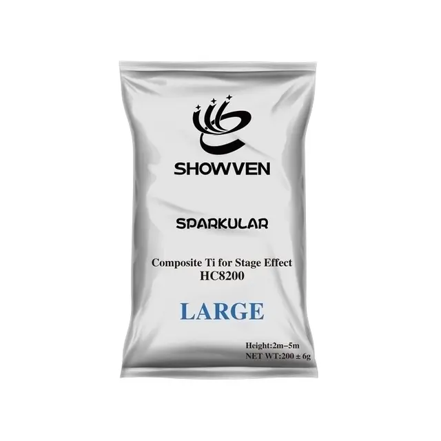 PremiumFX LARGE 50G Pose med pulver til gnistmaskiner 