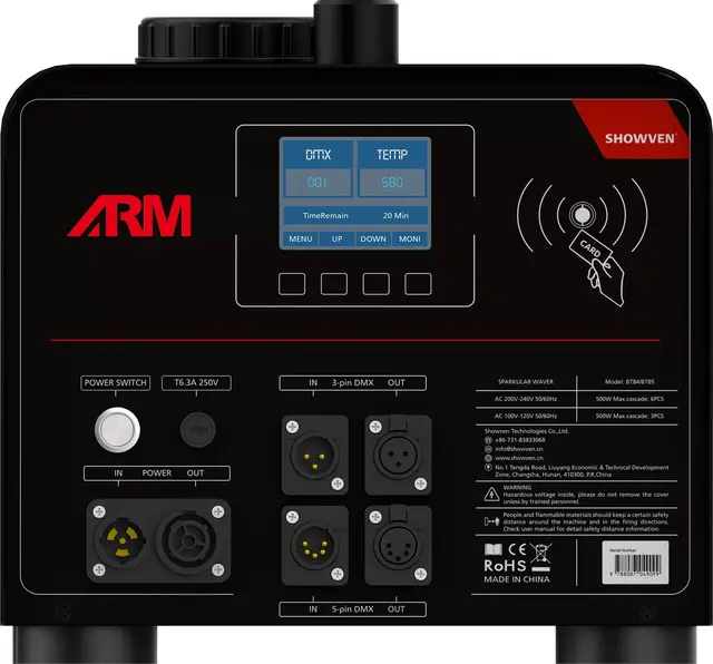 PremiumFX SPARKULAR WAVER 180° gnisteffekt 