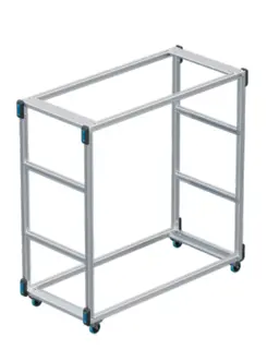 Prolyte Flex Cart base 180X080X181CM 100mm wheels