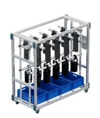 Prolyte Flex cart base + bottom shelve 100mm wheels