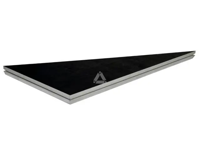 Stagedex Basicline 2x1M Triangle Left 20 Kg, 9cm, 750 Kg/m² 