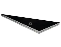 Stagedex Basicline 2x1M Triangle Right 20 Kg, 9cm, 750 Kg/m²
