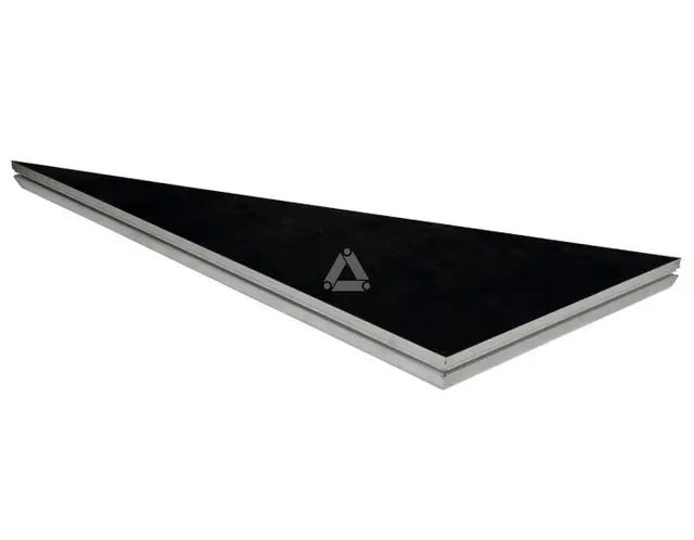 Stagedex Basicline 2x1M Triangle Right 20 Kg, 9cm, 750 Kg/m² 