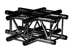 Prolyte H30V-C016 4-WAY Corner Cross, Firkant trosse sort