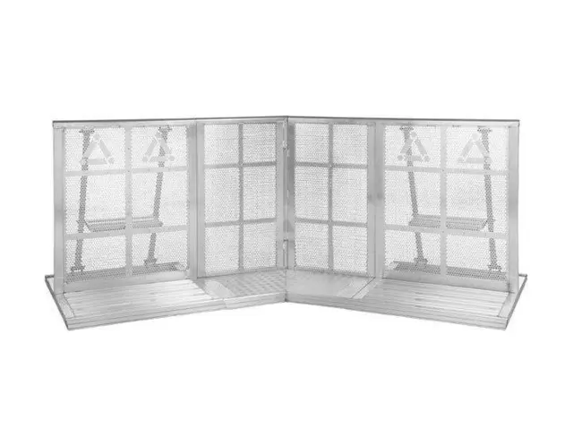Prolyte BARRIER CORNER BASE 135GR.ALU. Lightweight crowd control system 